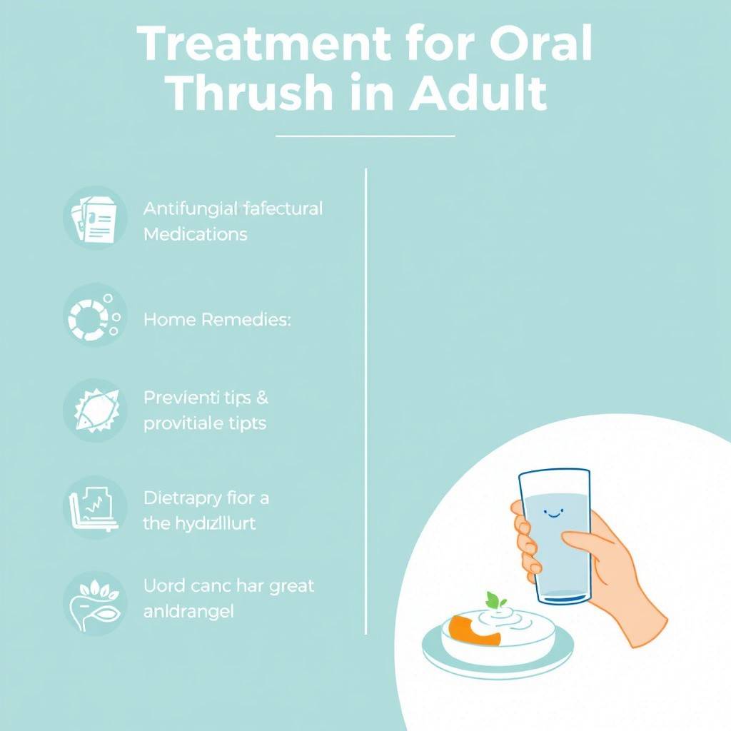 Treatment for Oral Thrush in Adults