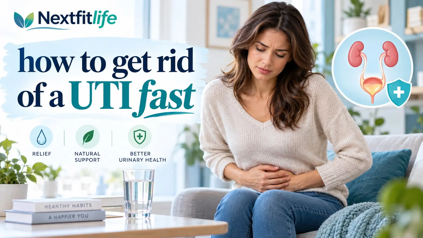 How to get rid of a UTI fast with safe symptom relief, urine testing, antibiotics, and medical care