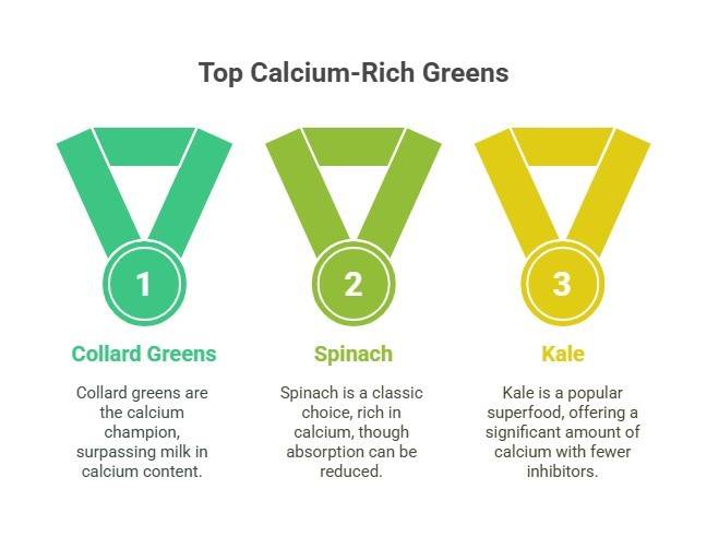 Top 16 Green Vegetables High in Calcium