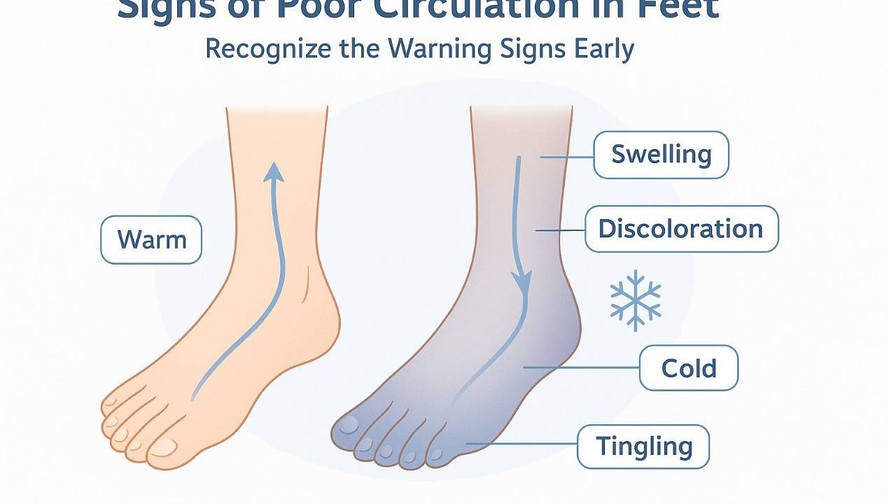 Signs of Poor Circulation in Feet