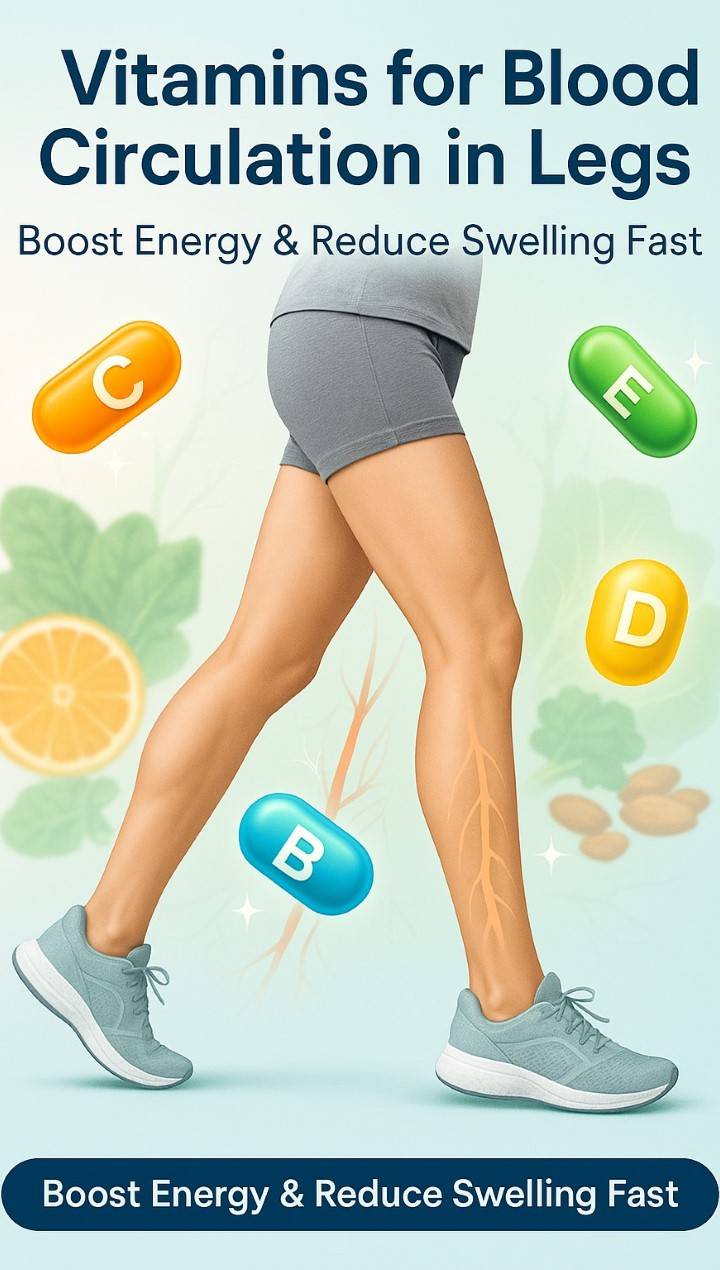 Vitamins for Blood Circulation in Legs