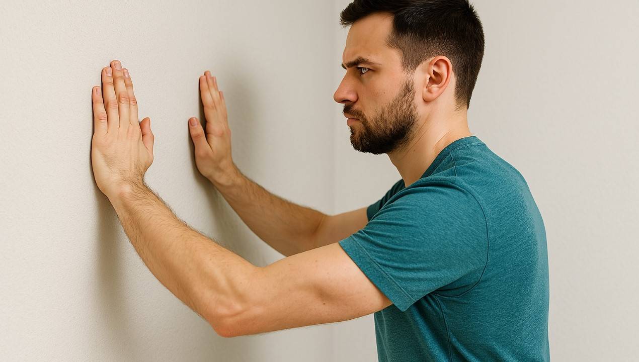 Wall Push (Shoulder Flexion)