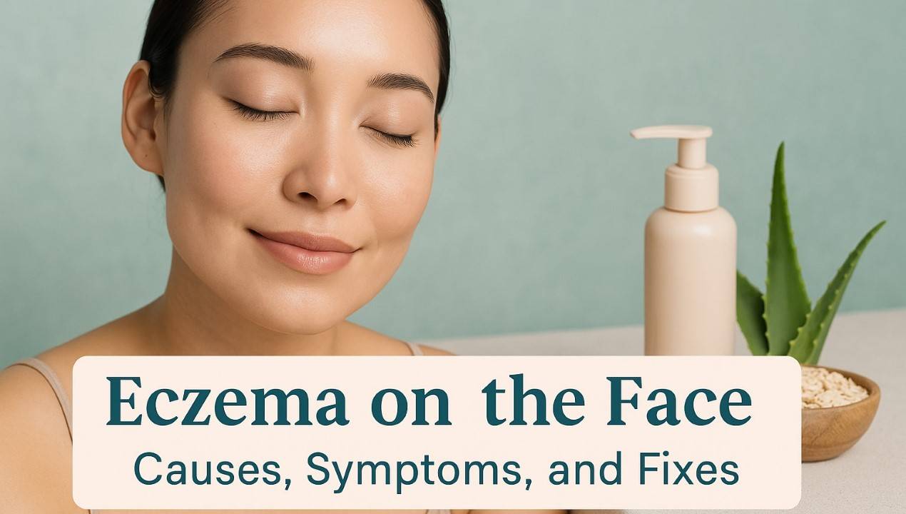 Eczema on the Face: Causes, Symptoms, and Fixes