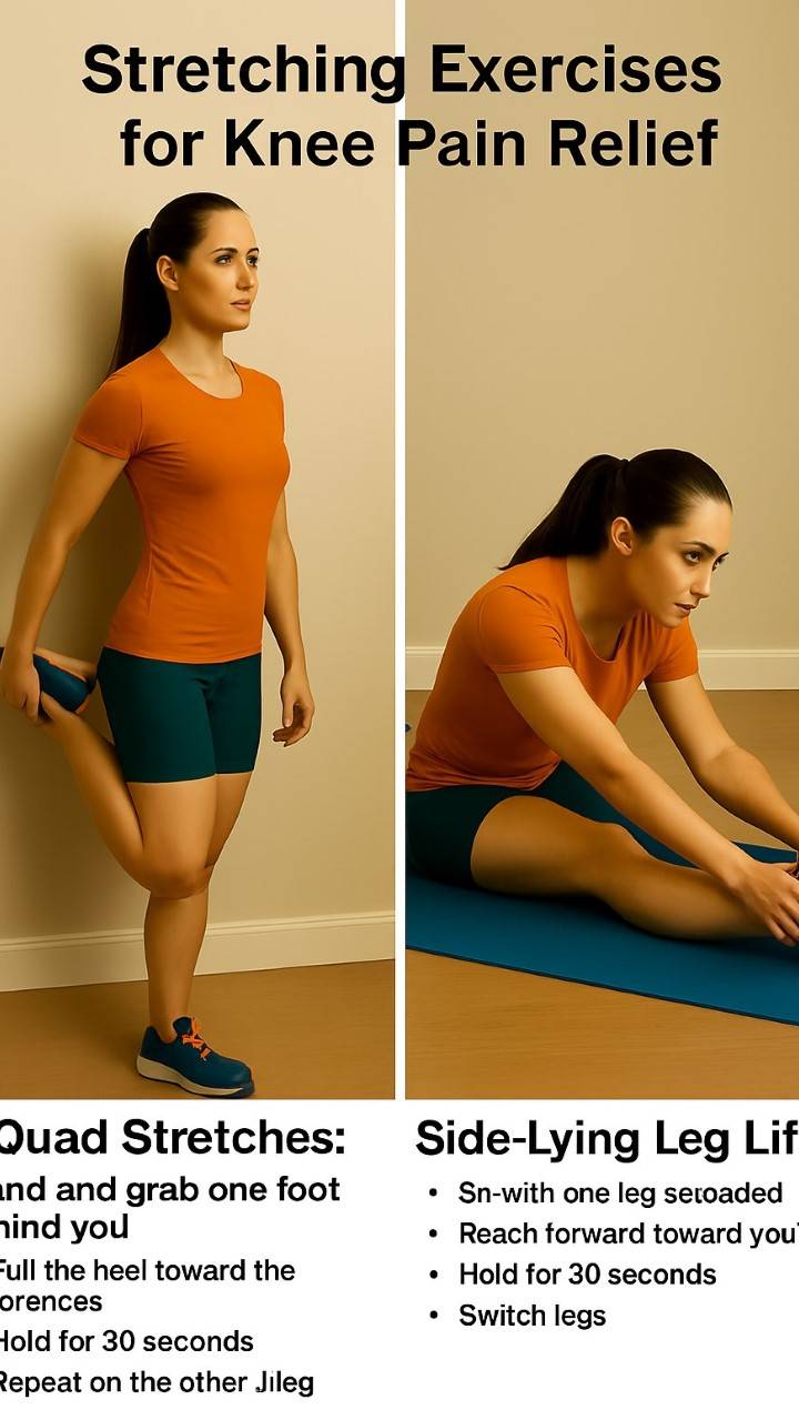 Stretching Exercises for Knee Pain Relief