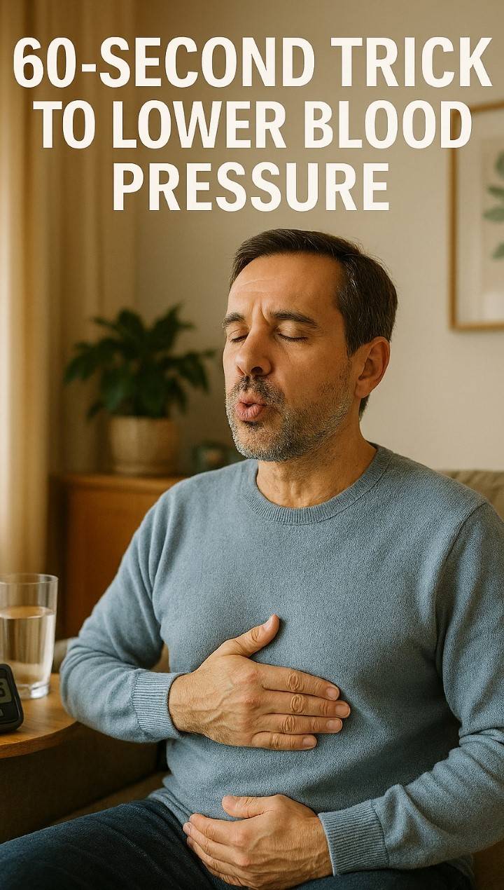 60-Second Trick to Lower Blood Pressure