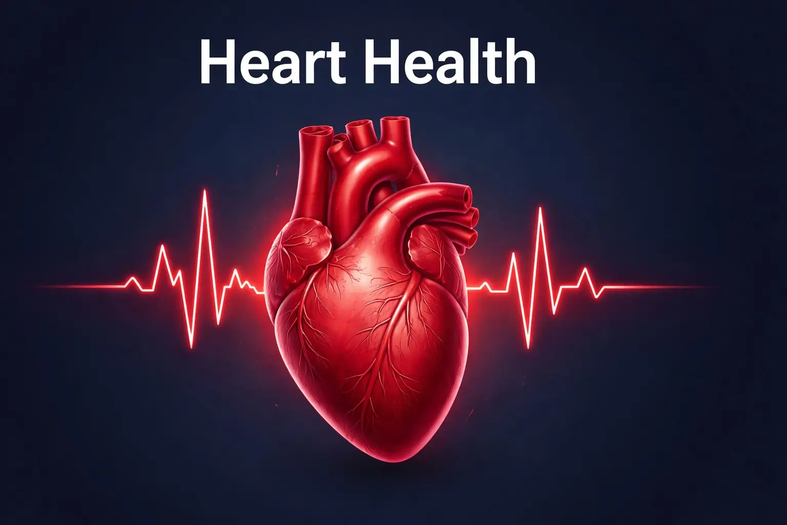 Heart health complete guide 2026 covering blood pressure cholesterol diet exercise sleep stress and heart attack warning signs for cardiovascular protection