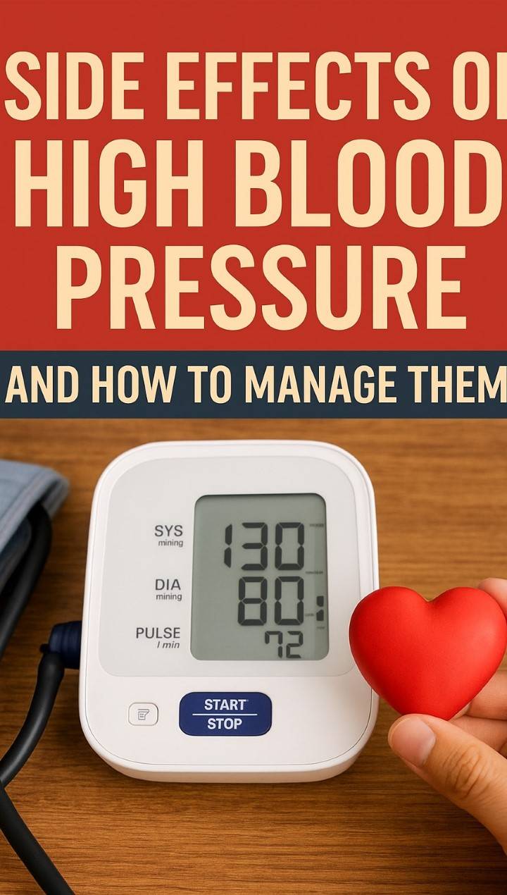 Side Effects of High Blood Pressure