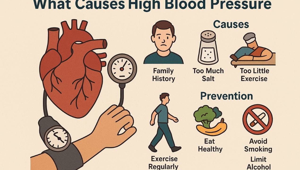What Causes High Blood Pressure