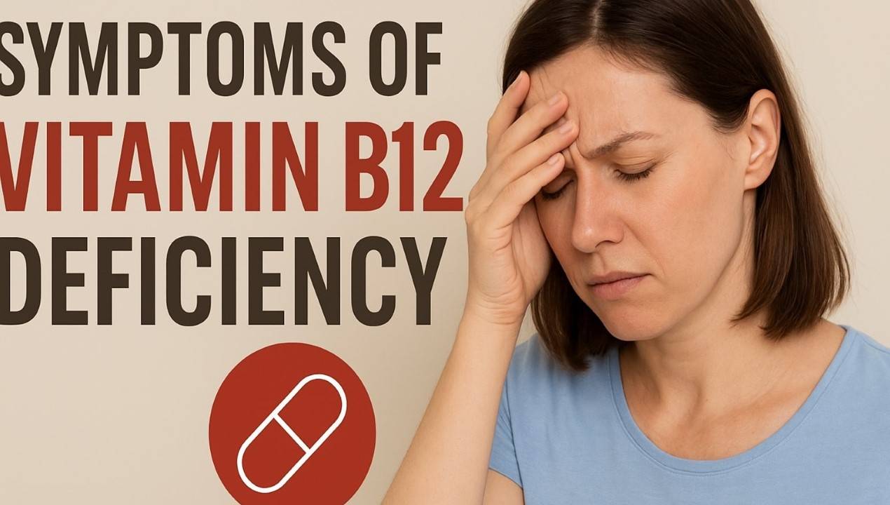 Common Symptoms of Vitamin B12 Deficiency