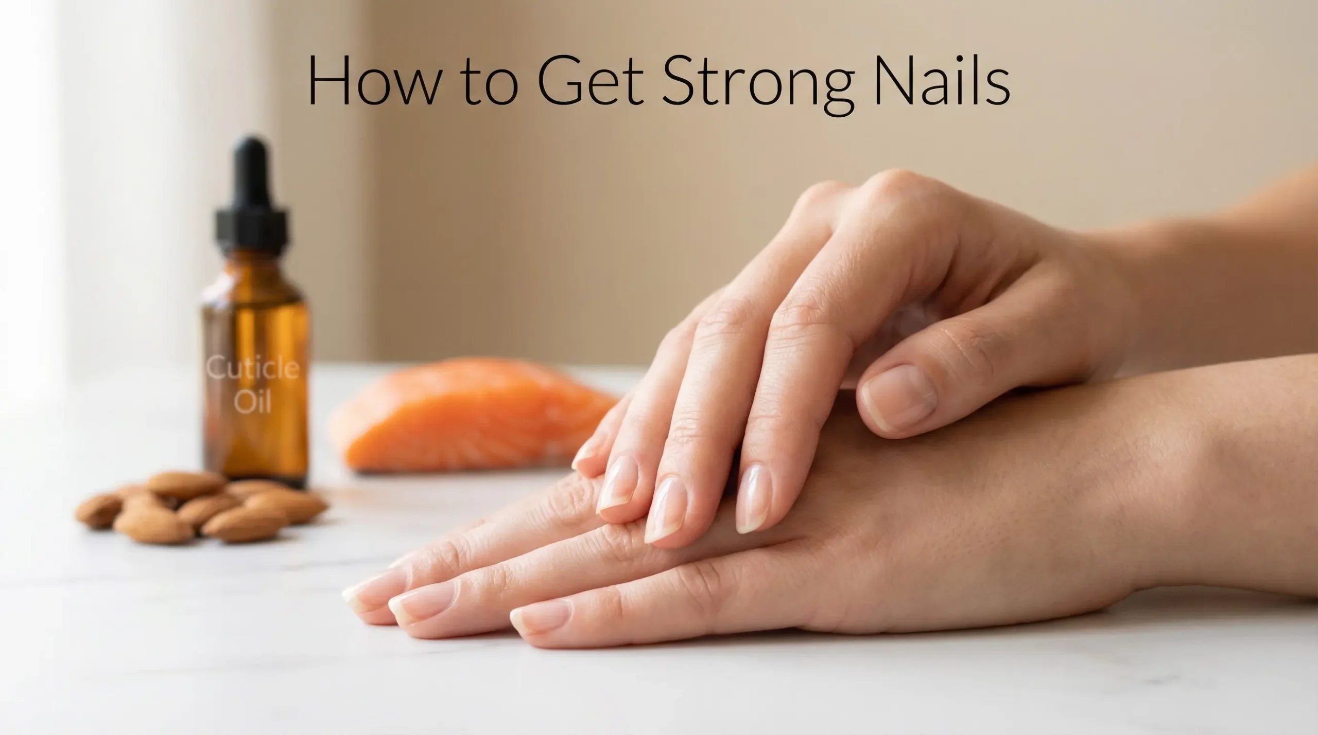 How to Get Strong Nails