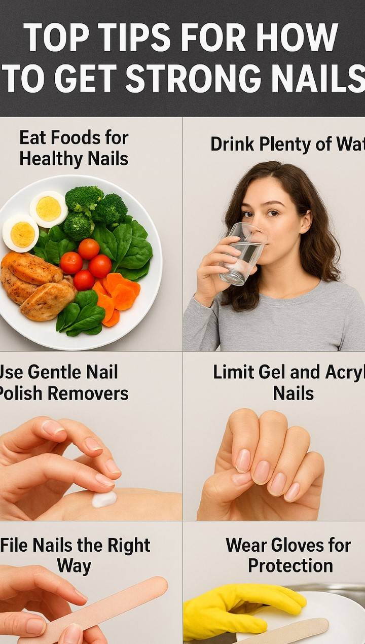 Top Tips for How to Get Strong Nails