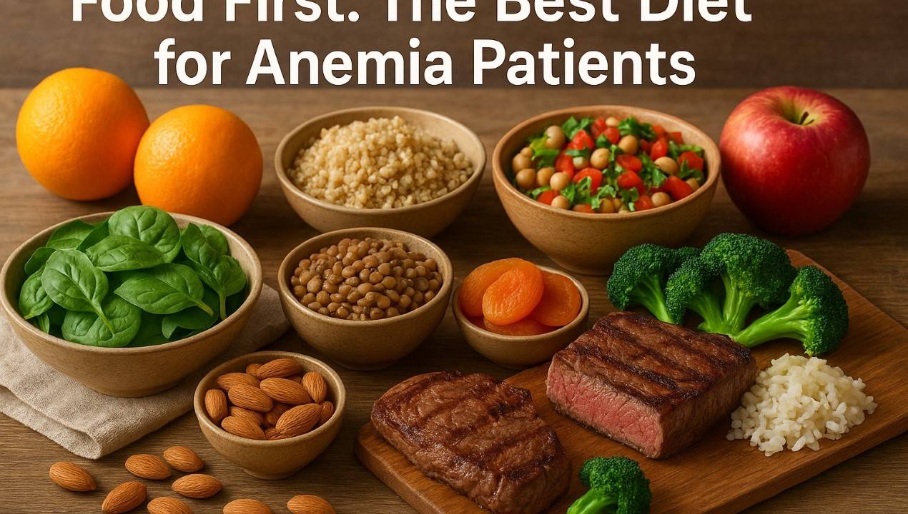 Food First: The Best Diet for Anemia Patients