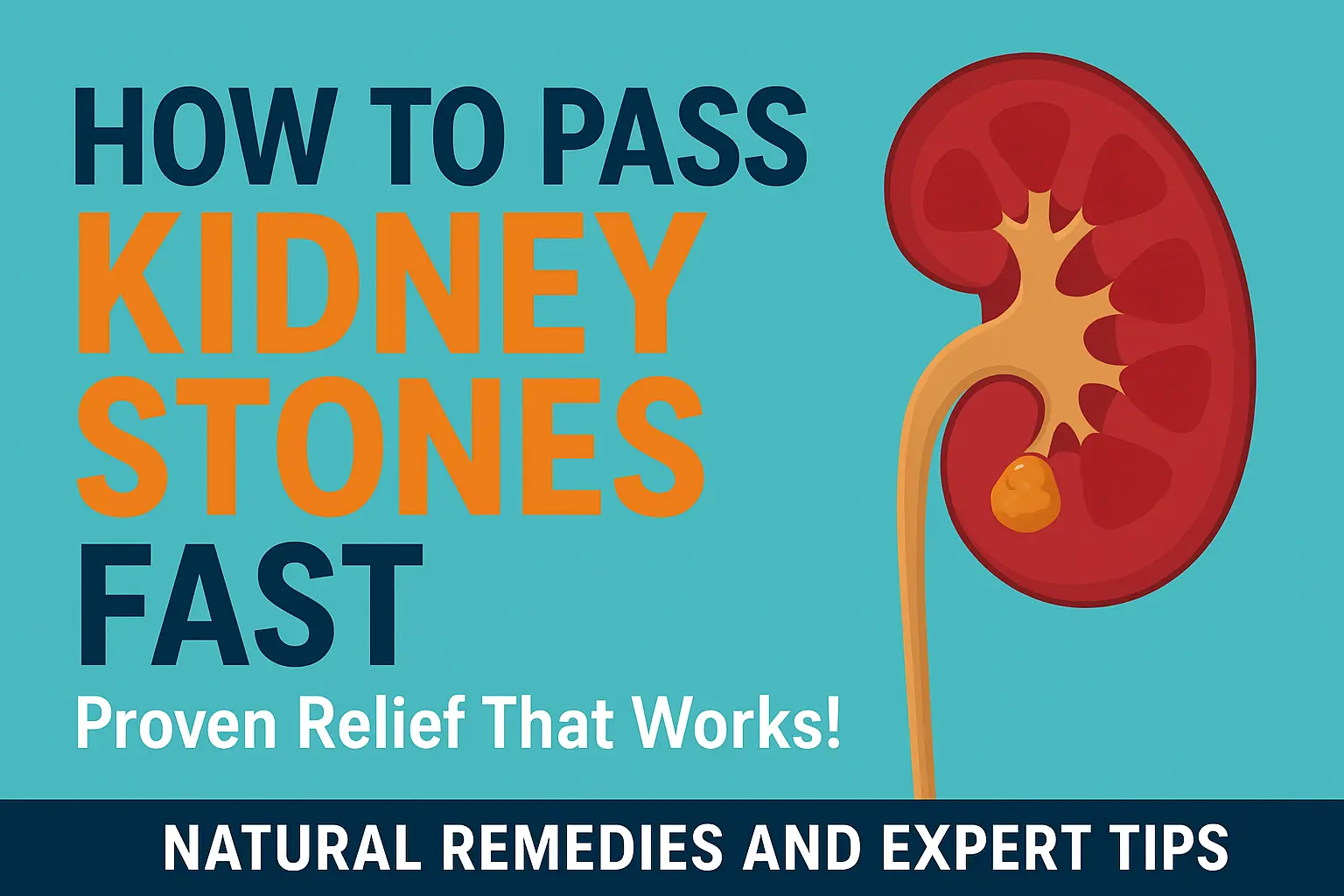 How to Pass Kidney Stones Fast