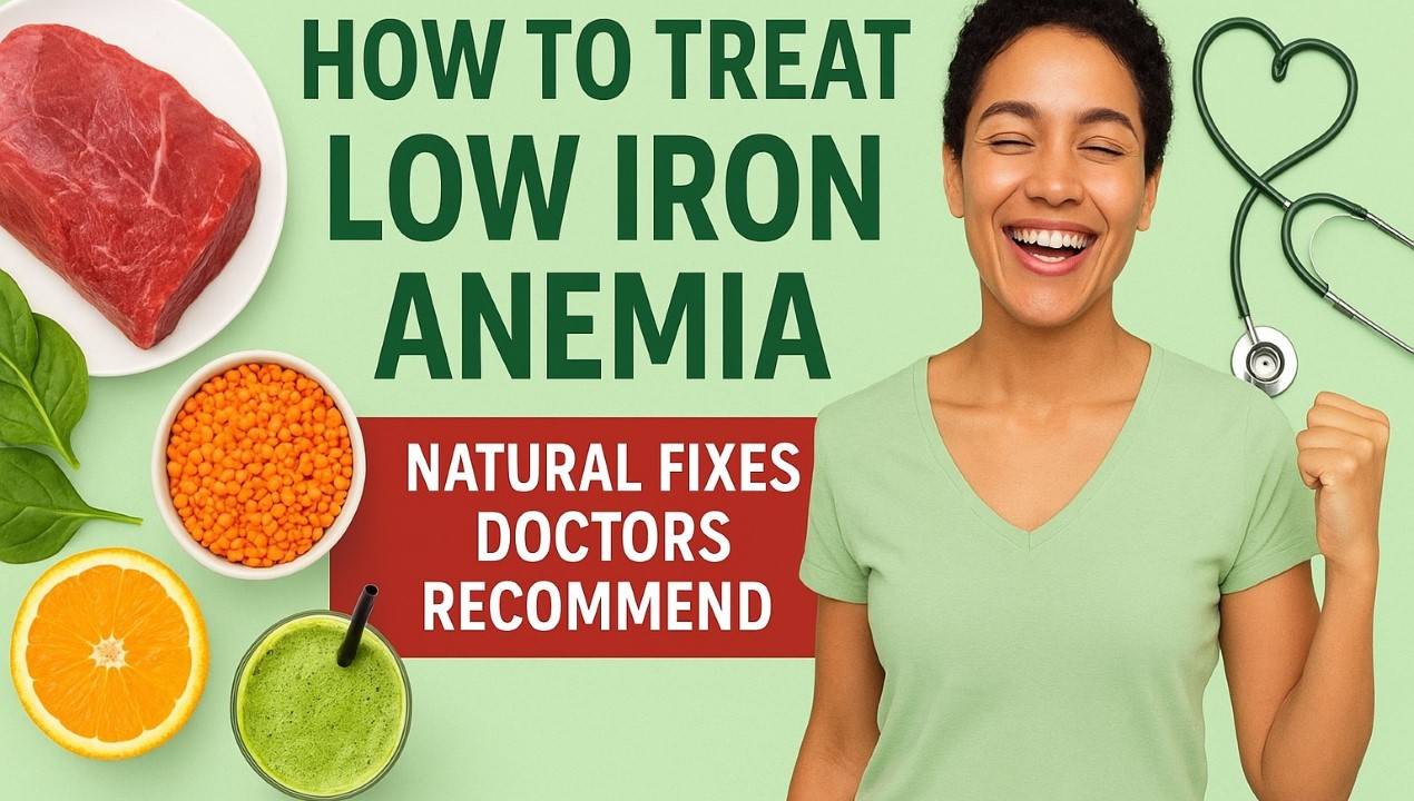 How to Treat Low Iron Anemia