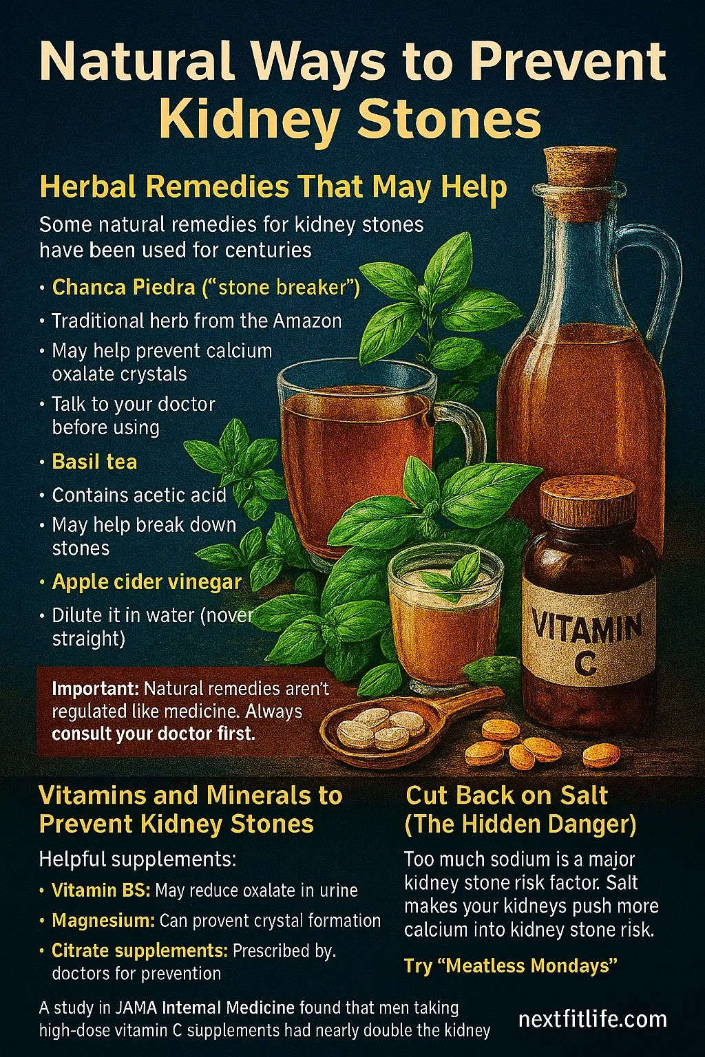 Natural Ways to Prevent Kidney Stones