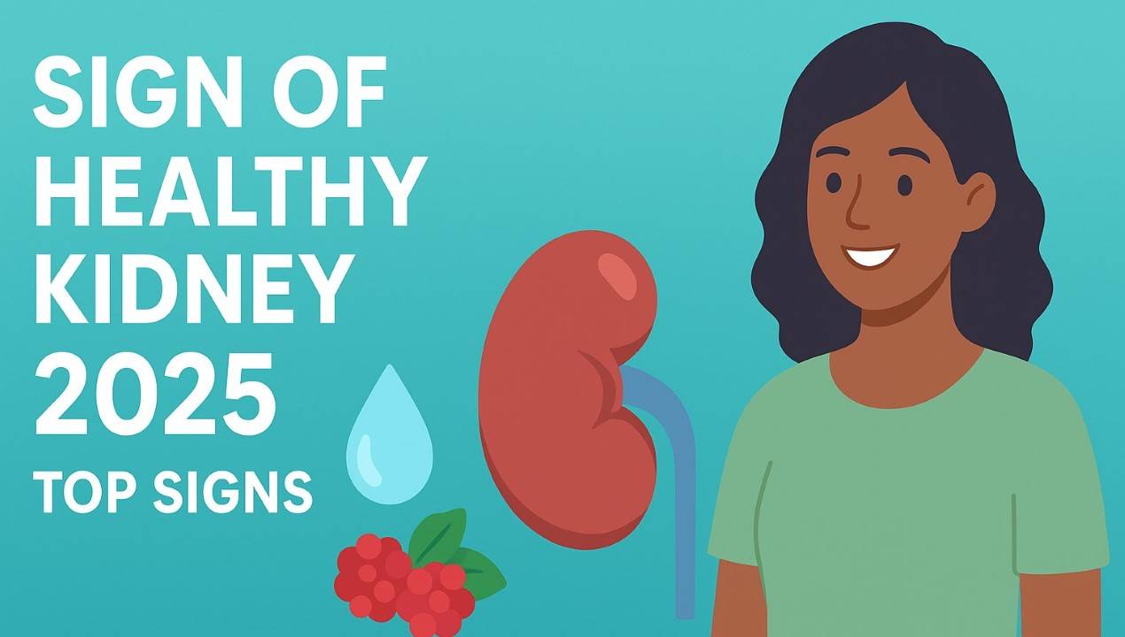 Sign of Healthy Kidney