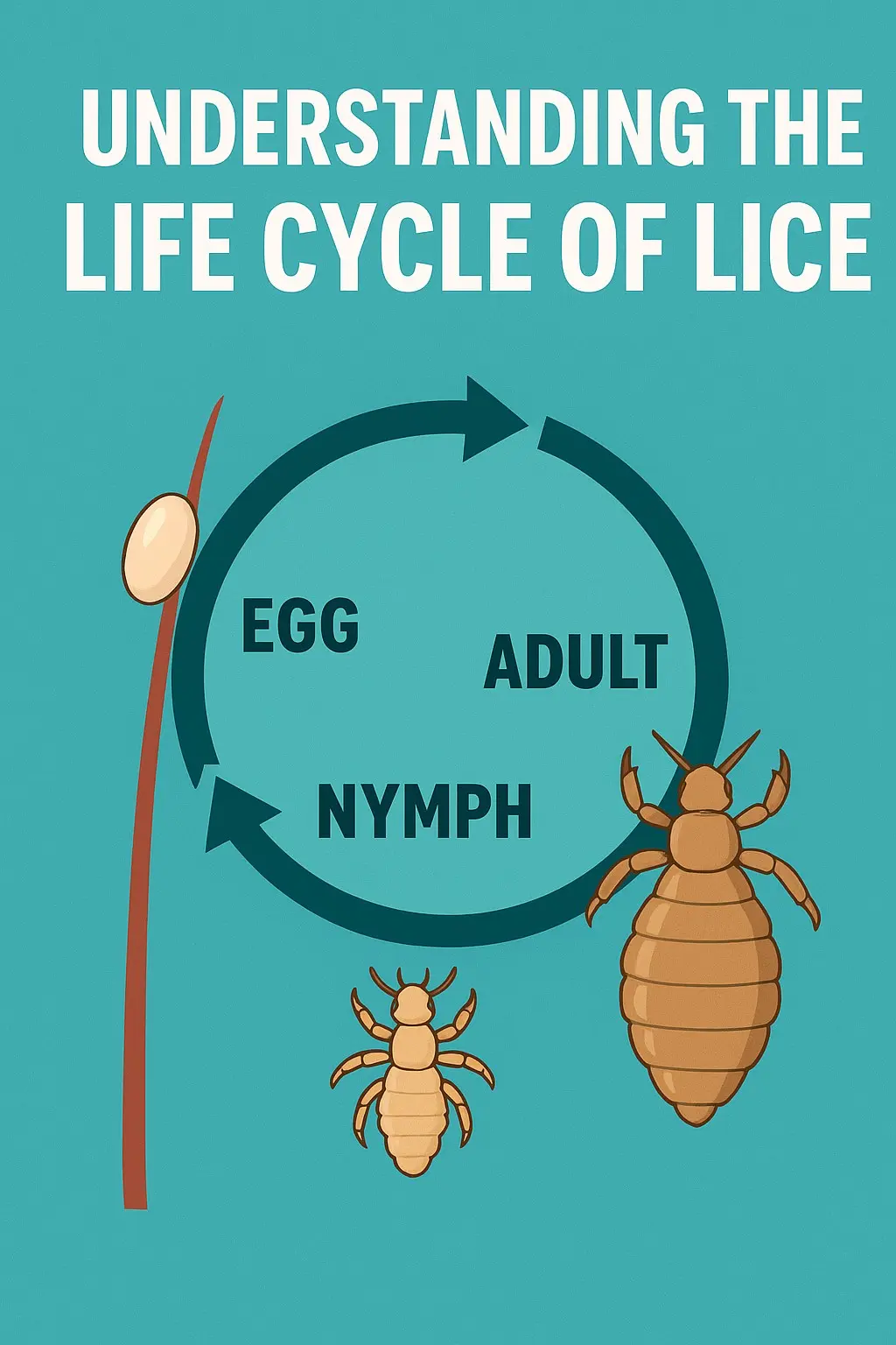 Life Cycle of Lice