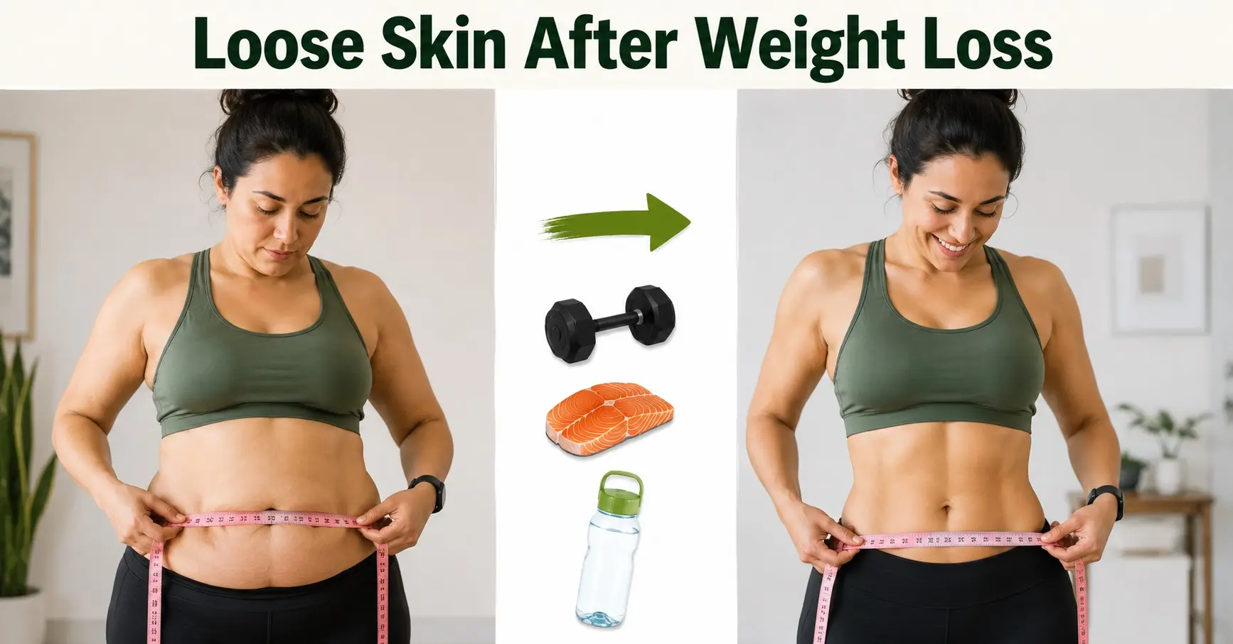 Loose skin after weight loss guide covering how to tighten flabby belly skin naturally through resistance training diet and topical treatments in 2026
