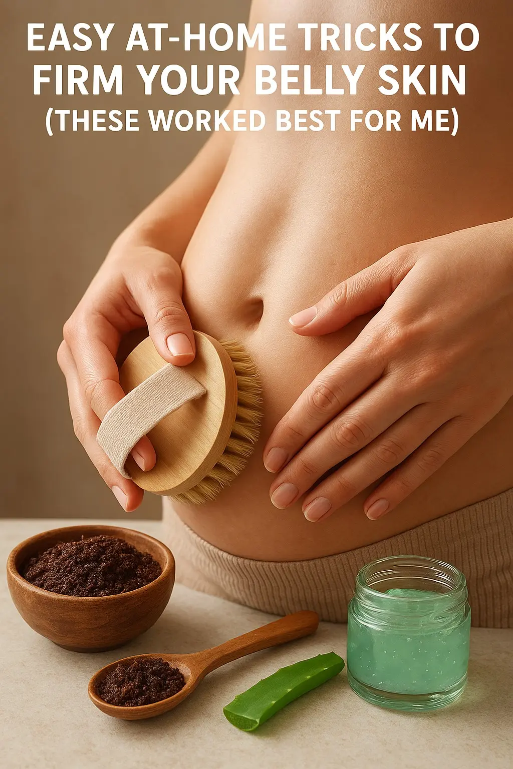 Easy At-Home Tricks to Firm Your Belly Skin