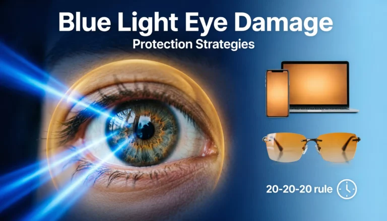 Blue Light Eye Damage - Protection Strategies And Screen Safety Guide