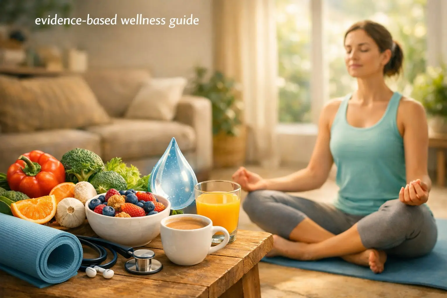 Evidence‑based men’s health guide – men of different ages with health symbols, representing holistic men’s wellness.