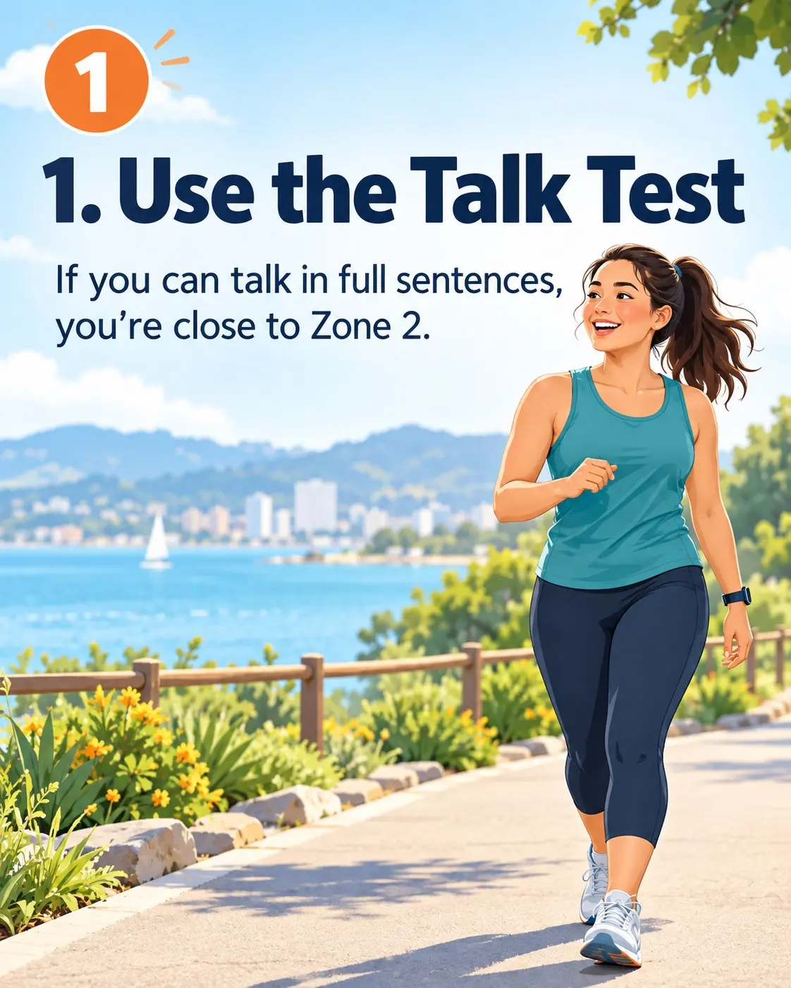 . Learn the talk test before chasing heart rate